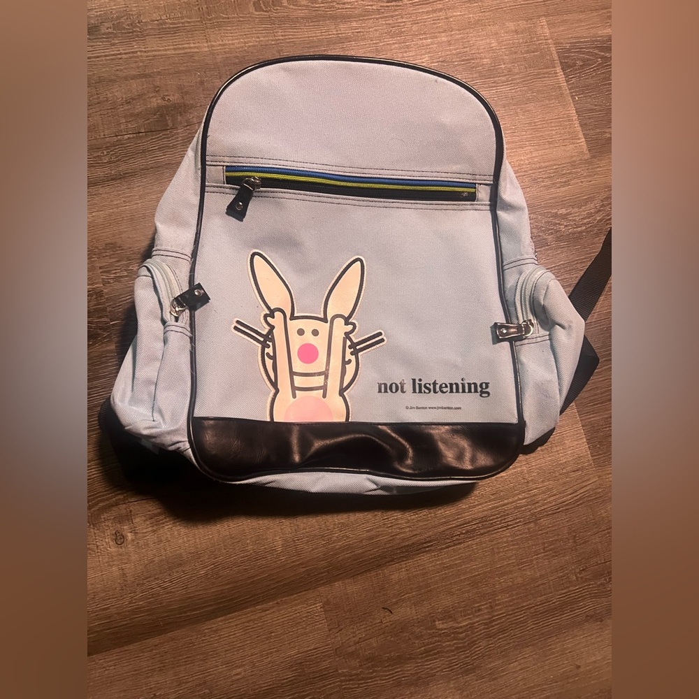 Y2K Happy Bunny backpack